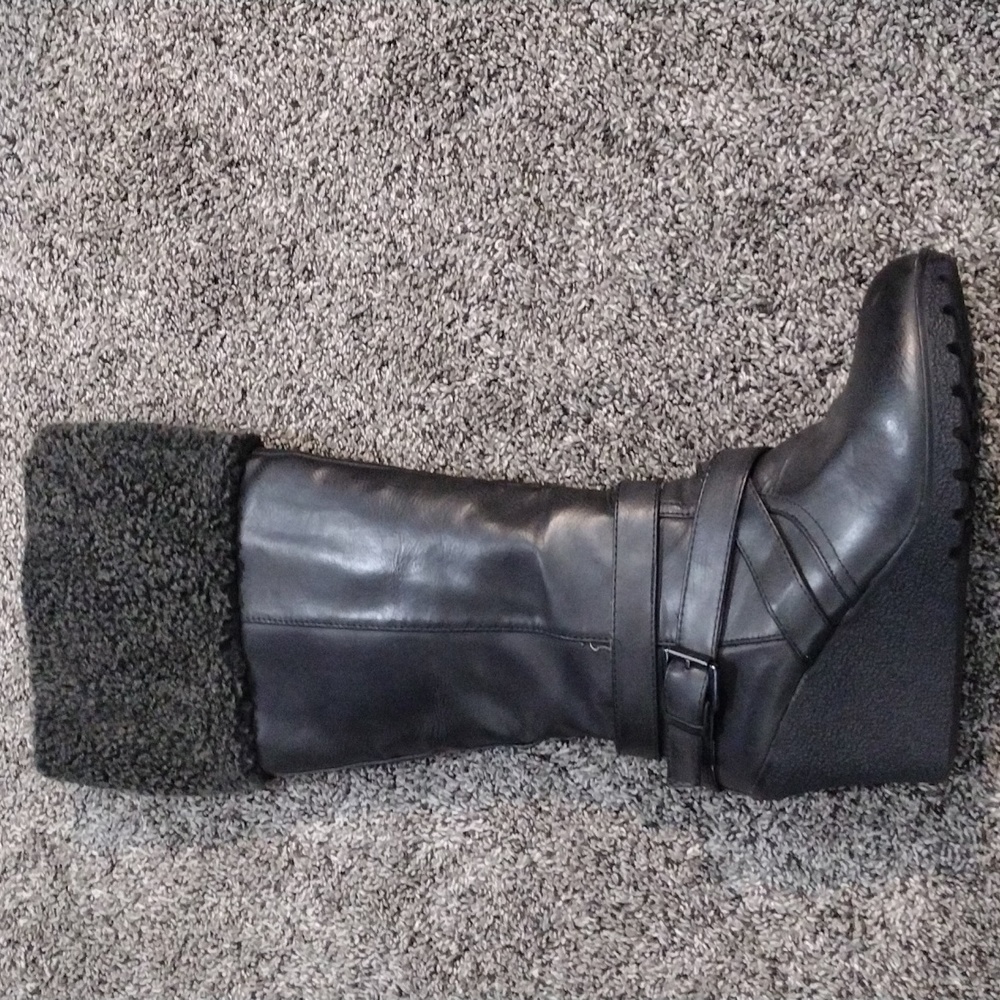 Express Women Wedges Back boots| Size 8